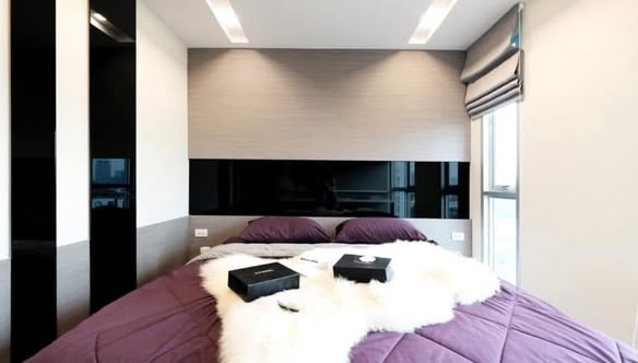 bedroom and room interior of The Selected Kaset-Ngamwongwan by LPN