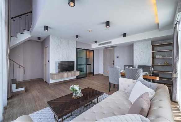 living room of The Unique Sukhumvit 62/1