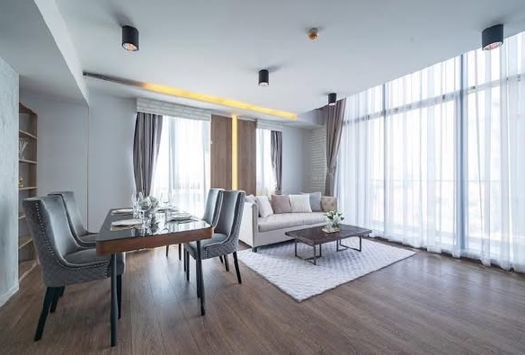 living room of The Unique Sukhumvit 62/1