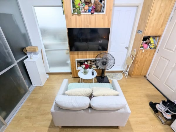 living room of U-Delight Jatujak Station condo.