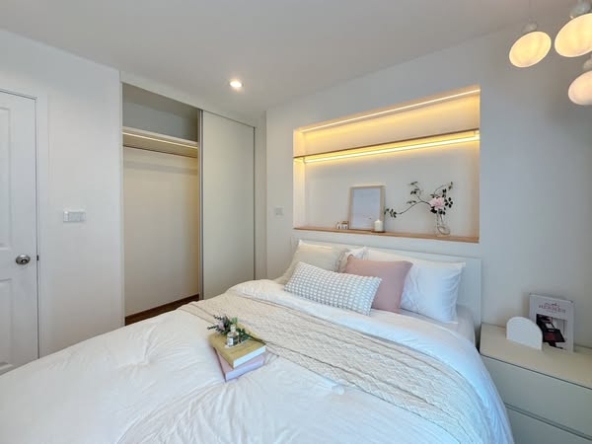 bedroom of U Delight @ Talat Phlu Station