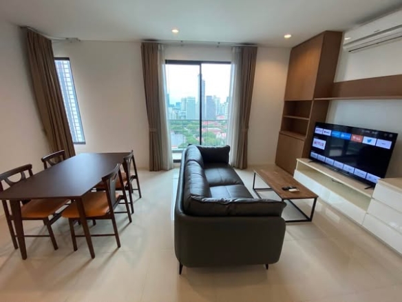 living room of Villa Asoke Condominium