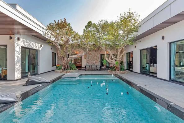room interior of Villa De Time (วิลล่าเดอธามม์) – The Luxury Private Pool Villa