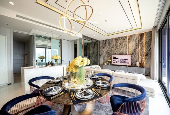 living room of VITTORIO Sukhumvit 39 วิตโตริโอ สุขุมวิท 39