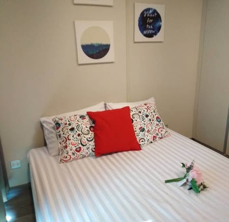 bedroom of Whizdom Avenue Ratchada-Ladprao