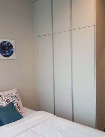 bedroom and room interior of Whizdom Avenue Ratchada-Ladprao