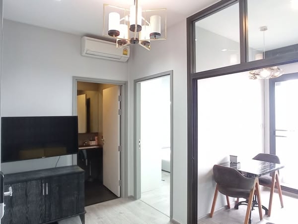 living room and room interior of Whizdom Avenue Ratchada-Ladprao