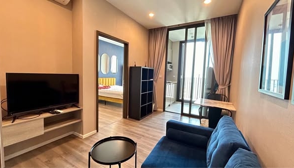 bedroom of Whizdom Essence Sukhumvit วิสซ์ดอม เอสเซ้นส์ สุขุมวิท