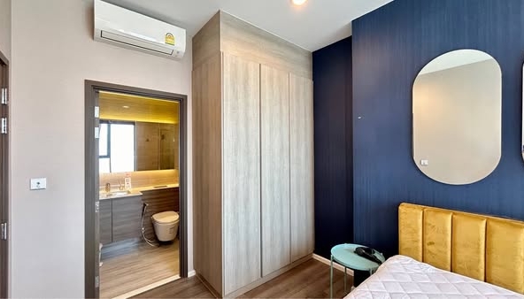 bedroom of Whizdom Essence Sukhumvit วิสซ์ดอม เอสเซ้นส์ สุขุมวิท