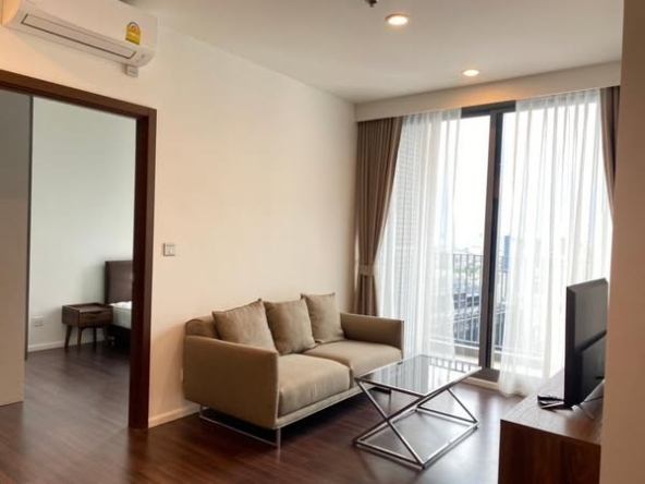 bedroom and living room and room interior of Whizdom Inspire Sukhumvit วิสซ์ดอม อินสปาย สุขุมวิท