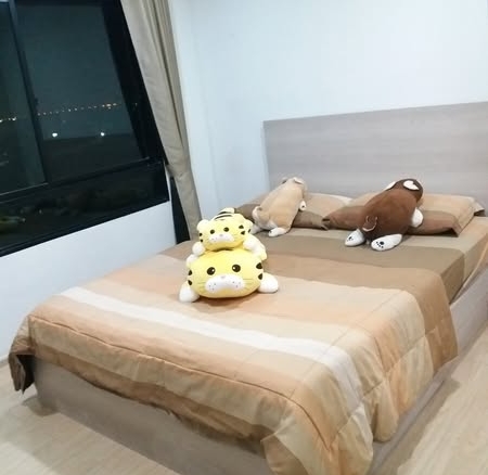 bedroom of Wynn Condo Phahon Yothin 52